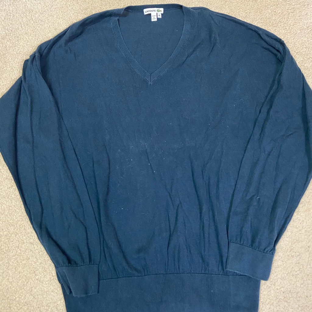 Lacoste Blue Sweater Unisex Size Xl Lacoste Blue Sweater Unisex Size Xl